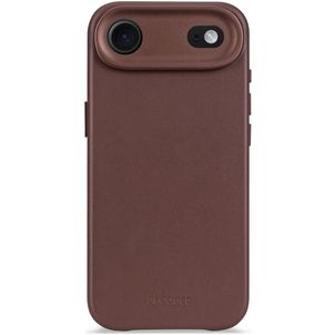 Decoded iPhone Air Hülle Echtes Leder Backcover Stoßfest - Dark Ruby