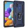 Mobigear Armor Ring Samsung Galaxy A21s Hülle Hardcase Backcover Stoßfest mit Ringhalter - Blau