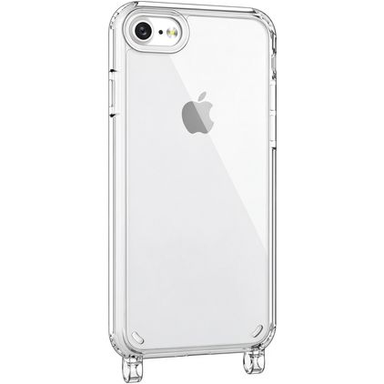 Mobigear Mix & Match Transparent iPhone SE (2020) TPU (flexibel) Handykette - Transparent