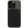 Mobiparts Cardholder Kartenetui - 3 Karten - MagSafe Kompatibel - Schwarz