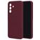Mobiparts Samsung Galaxy A36 Silikon Hülle Backcover - Plum Red