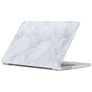 Mobigear Marble MacBook Air 15 Zoll (2023-2026) Hardcase Hülle MacBook Case - Grau - Model A2941 / A3114 / A3241 / A3448
