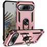 Mobigear Armor Ring Google Pixel 9 Pro XL Hülle Hardcase Backcover Stoßfest mit Ringhalter - Roségold