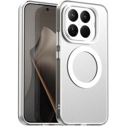 Mobigear Shockproof Xiaomi 15T Pro MagSafe Hülle Hardcase Backcover - Weiß