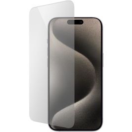 Mobiparts Regular iPhone 15 Pro Panzerglas Gehärtetes Glas Displayschutz