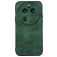 Mobigear Fabric OPPO Find X6 Pro Hülle Hardcase Backcover - Grün