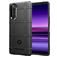 Mobigear Rugged Shield Sony Xperia 5 II Hülle Flexibles TPU Backcover Stoßfest - Schwarz