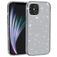 Mobigear Glitter iPhone 12 Pro Hülle Hardcase Backcover - Grau