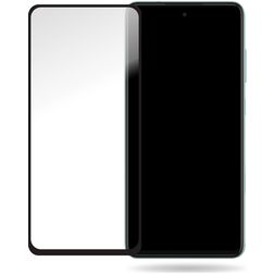 Mobilize Premium Samsung Galaxy A52 Panzerglas Displayschutz - Hüllenfreundlich - Schwarz
