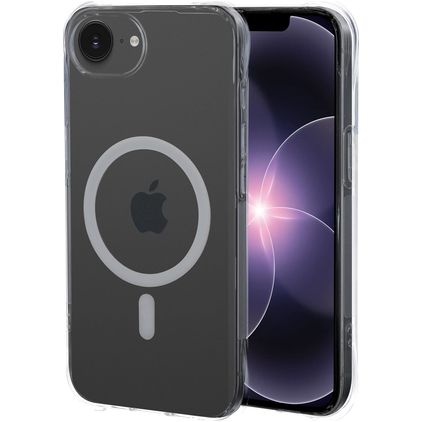 Mobiparts Classic Durchsichtig iPhone 16e MagSafe Hülle Flexibles TPU Backcover - Transparent
