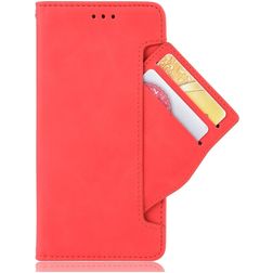 Mobigear Slide Wallet Nokia 1.3 Hülle Klapphülle Geldbörse - Rot