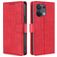 Mobigear Croco OPPO Reno 8 5G Hülle Klapphülle Geldbörse - Rot