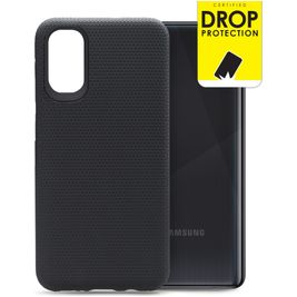 My Style Tough Samsung Galaxy A41 Hülle Hardcase Backcover Stoßfest - Schwarz