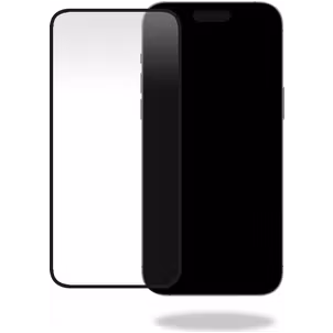 Mobilize Premium iPhone 15 Pro Max Panzerglas Gehärtetes Glas Displayschutz - Hüllenfreundlich - Schwarz