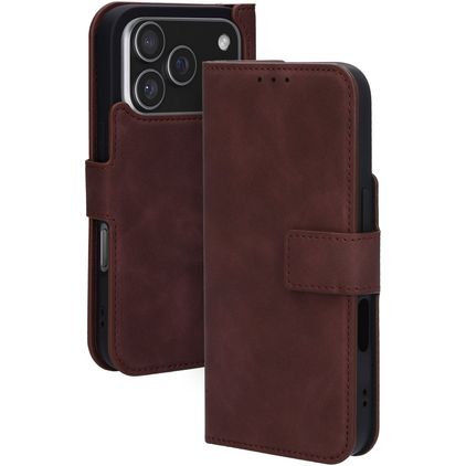 Mobiparts Classic Wallet iPhone 17 Pro MagSafe Hülle Klapphülle - Velvet Red
