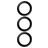 PanzerGlass Hoops Samsung Galaxy S26 Plus Panzerglas Kameralinsenschutz - Hüllenfreundlich - Schwarz