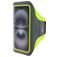 Mobiparts Comfort Fit Handyhalterung Joggen iPhone 16 Sporthülle Neopren Sportarmband - Neon Green