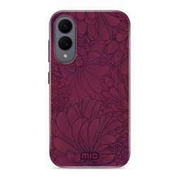MIO Samsung Galaxy S25 Edge MagSafe Hülle Hardcase Backcover - Berry Blooms