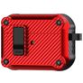 Mobigear Racing Clip Apple AirPods Pro 1 Hardcase Hülle - Rot