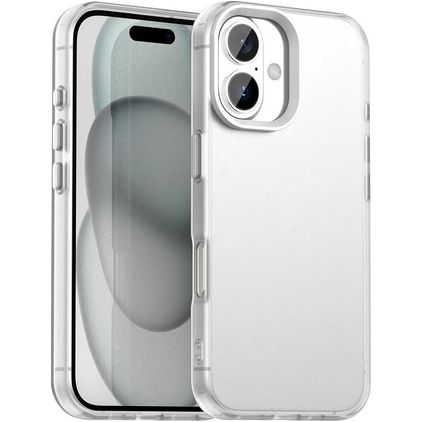 Mobigear Crystal iPhone 18 Hülle Hardcase Backcover - Weiß