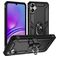 Mobigear Armor Ring Samsung Galaxy A05 Hülle Hardcase Backcover Stoßfest mit Ringhalter - Schwarz