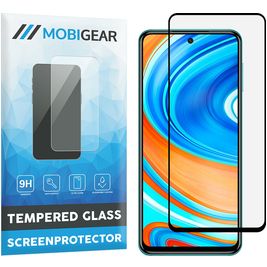 Mobigear Premium Xiaomi Redmi Note 9 Pro Panzerglas Gehärtetes Glas Displayschutz - Hüllenfreundlich - Schwarz