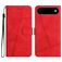 Mobigear Stitch iPhone Air Hülle Klapphülle Geldbörse - Rot