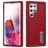 Mobigear Rugged Stand Samsung Galaxy S23 Ultra Hülle Hardcase Backcover Stoßfest mit Ständer - Rot