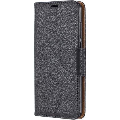 Mobigear Excellent Huawei P40 Hülle Klapphülle Geldbörse - Schwarz