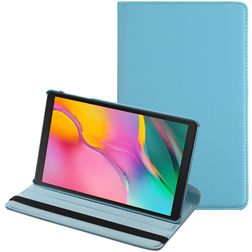 Mobigear DuoStand Samsung Galaxy Tab A 10.1 (2019) Hülle Drehbare Klapphülle - Blau