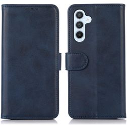Mobigear Wallet Samsung Galaxy A17 Hülle Klapphülle Geldbörse - Blau