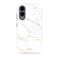 MIO Samsung Galaxy S25 Edge MagSafe Hülle Hardcase Backcover - White Marble