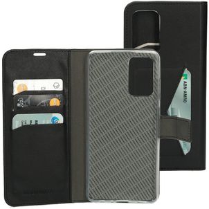 Mobiparts Classic Wallet Samsung Galaxy A72 Hülle Klapphülle Geldbörse - Schwarz