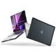 Mobigear Shockproof Pro MacBook Pro 16 Zoll (2021-2024) Hardcase Hülle MacBook Case - Schwarz - Model A2485 / A2780 / A2991 / A3186