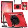 Mobigear SureGrip XGuard Samsung Galaxy Tab S11 Ultra Hülle Kunststoff,Silikon Backcover + Stifthalter + Schulterträger + Ständer - Rot