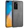 Mobigear Croco Huawei P40 Hülle Hardcase Backcover - Schwarz