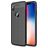 Mobigear Luxury iPhone XS Max Hülle Flexibles TPU Backcover - Schwarz