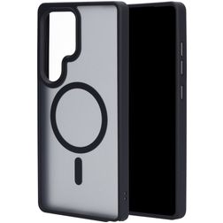 Mobiparts Hardcover Samsung Galaxy S25 Ultra MagSafe Hülle Hardcase Backcover - Satin Black