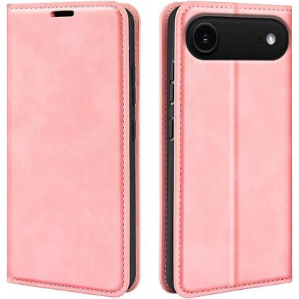 Mobigear Retro Slim iPhone Air Hülle Klapphülle Geldbörse - Pink