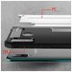 Mobigear Outdoor Samsung Galaxy A50 Hülle Hardcase Backcover Stoßfest - Schwarz