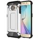 Mobigear Outdoor Samsung Galaxy S6 Edge Hülle Hardcase Backcover Stoßfest - Silber