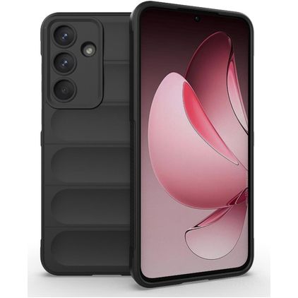 Mobigear Bumpy Samsung Galaxy S25 FE TPU (flexibel) Backcover - Schwarz