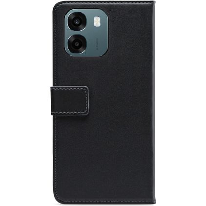 Mobilize Classic Gelly OPPO A6k Hülle Klapphülle Geldbörse - Schwarz