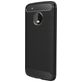 Mobigear Brushed Slim Motorola Moto G5 Plus Hülle Flexibles TPU Backcover - Schwarz