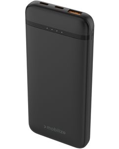 Mobilize Triple USB / USB-C Powerbank 10.000 mAh Power Delivery 20W - Schwarz