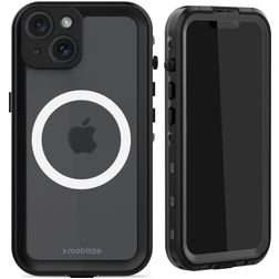 Mobilize Waterproof iPhone 15 Wasserdicht MagSafe Hülle Hardcase Backcover - Schwarz
