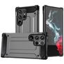 Mobigear Outdoor Samsung Galaxy S24 Ultra Hülle Hardcase Backcover Stoßfest - Grau