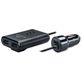 Mobilize Triple USB Auto Ladegerät 1.5 Meter 12W 2.4A - Schwarz