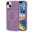 Mobiparts Slim Line iPhone 14 MagSafe Hülle Hardcase Backcover - Imperial Purple