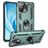 Mobigear Armor Ring Xiaomi Mi 11 Lite Hülle Hardcase Backcover Stoßfest mit Ringhalter - Grün